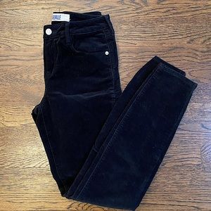 Brandy Melville corduroy pants in black